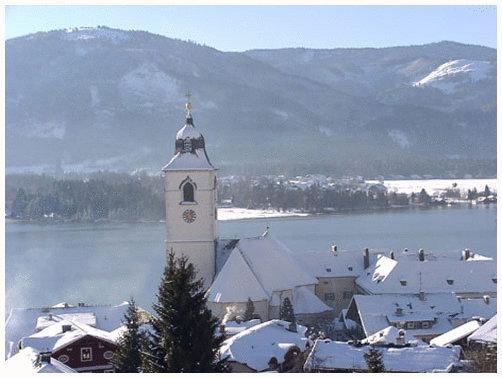 Gaestehaus Menkens Saint Wolfgang Exterior foto